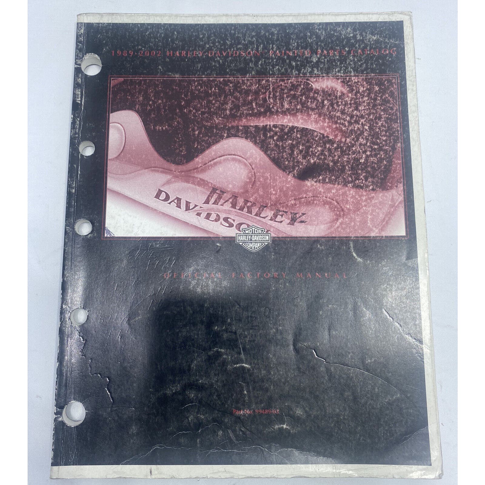 19892002 Harley Davidson Painted Parts Catalog 9948902 Bagger Sports