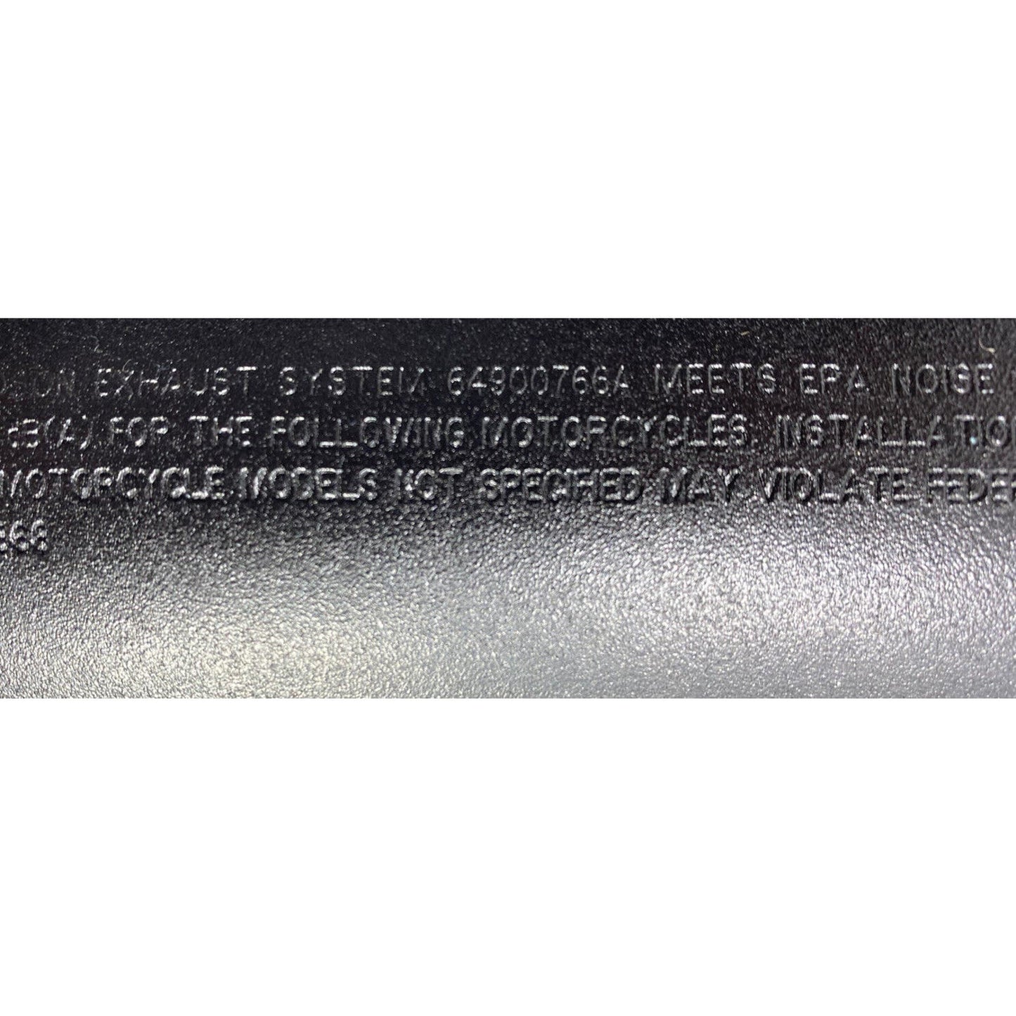 HARLEY TOURING M8 STOCK BLACK SLIPON MUFFLER STREETGLIDE ROADGLIDE ULTRA FL 18+