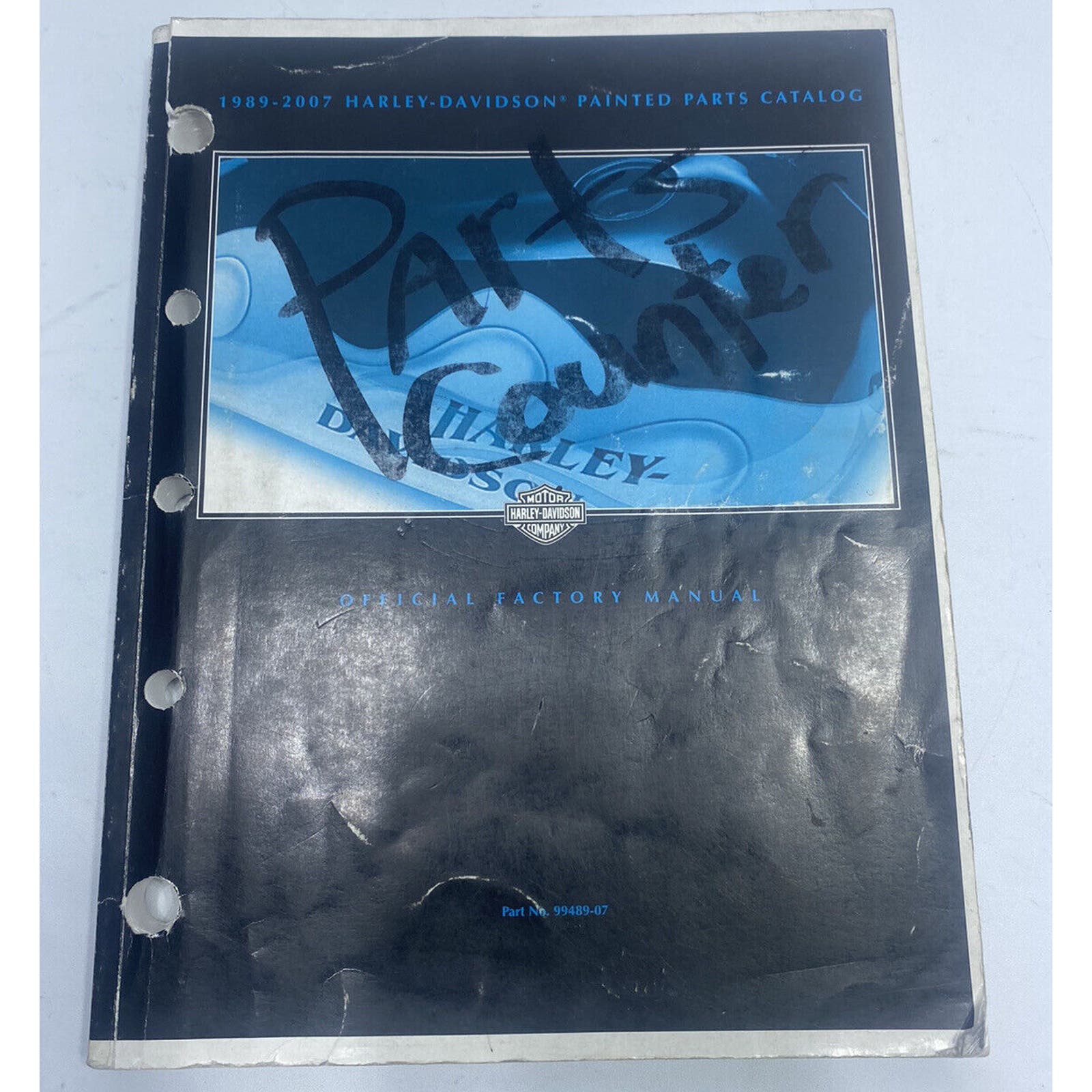 19892007 HarleyDavidson Painted Parts Catalog Touring Softail Sports