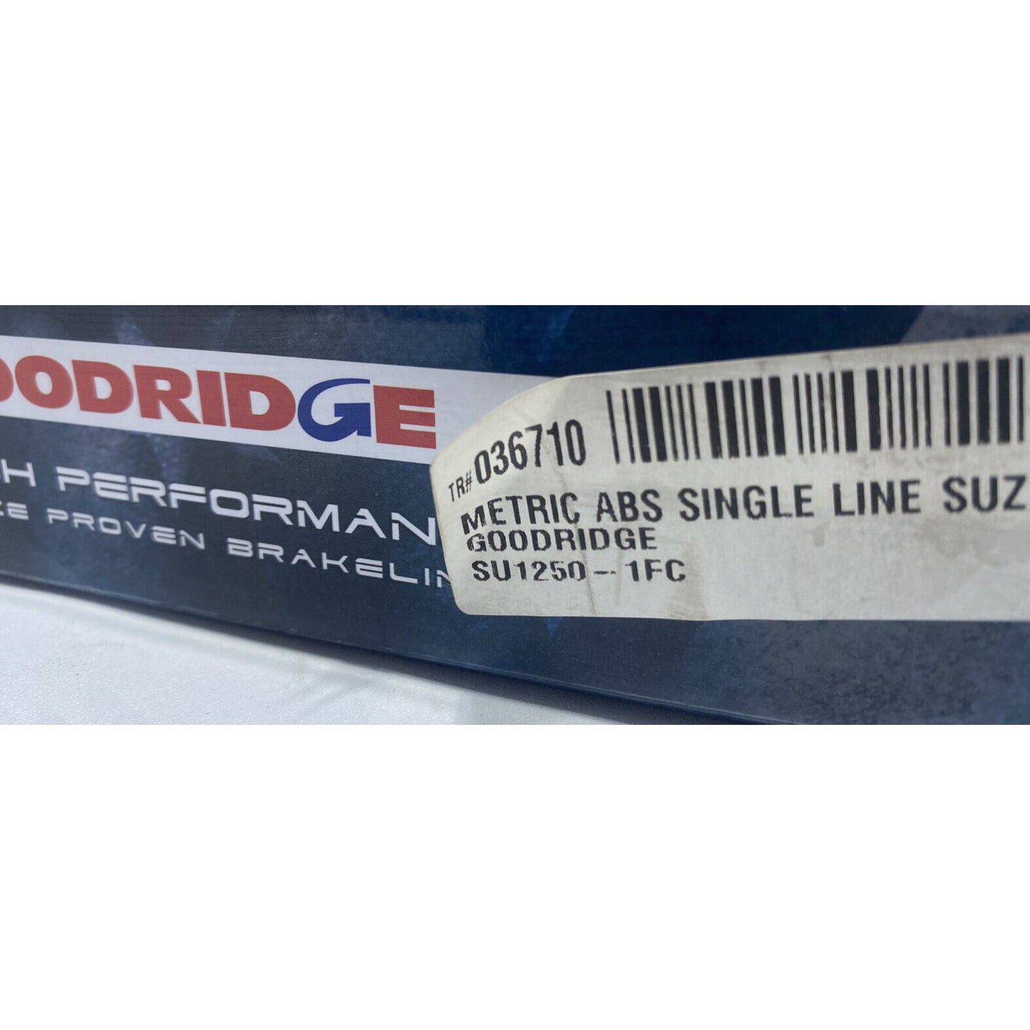 Suzuki GSF 1250 Bandit ABS 2007-2013 Goodridge Clear Front Brake Line SU1250-1FC