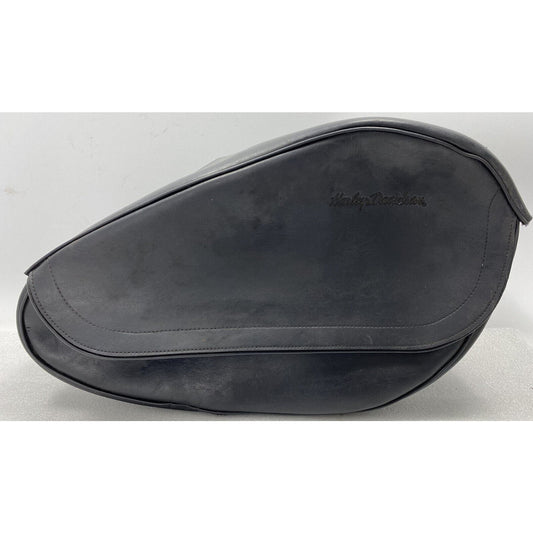 USED GENUINE HARLEY SPORTSTER XL 1200 TEARDROP LEATHER RIGHT SADDLEBAG 79056-01