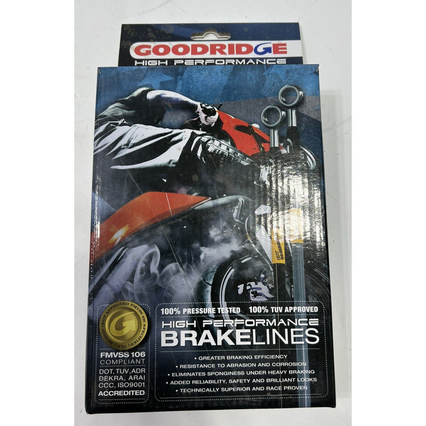 Goodridge Z-Brakeline Kits Front KW1036-1FC Kawasaki Ninja