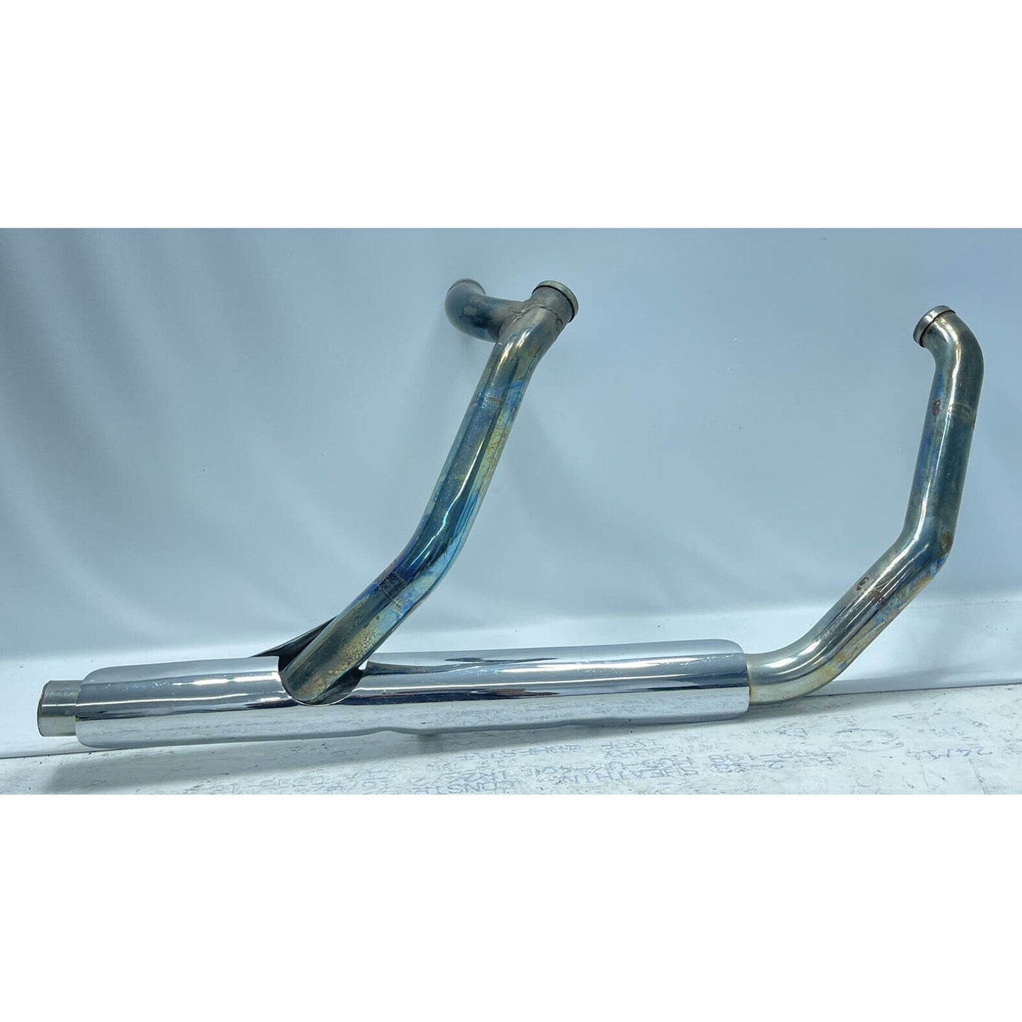 85-94 HARLEY TOURING EXHAUST HEAD PIPES HEADER PIPE HEADERS - REPAIRED