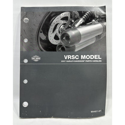 GENUINE 2007 HARLEY DAVIDSON VRSC V ROD PARTS CATALOG V-ROD VROD 99457-07