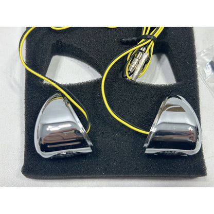 Kodlin Elypse LED Front Chrome Turn Signals For 2015+ Harley Davidson Roadglide