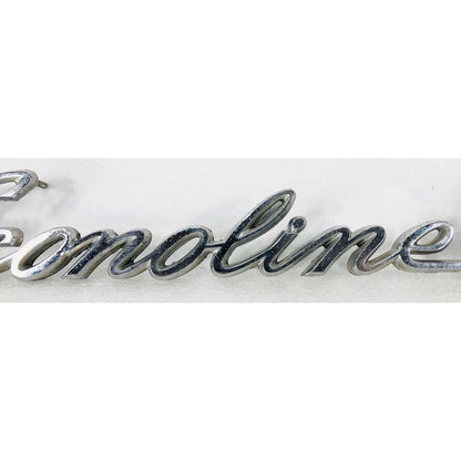 ECONOLINE E200 E100 E300 DOOR BADGE EMBLEM SCRIPT 70 71 72 73 74 VAN 1969 1970