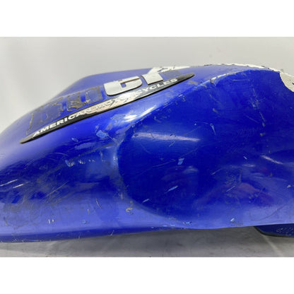 1997-2002 Used Buell M2 Cyclone Fuel Gas Tank Blue