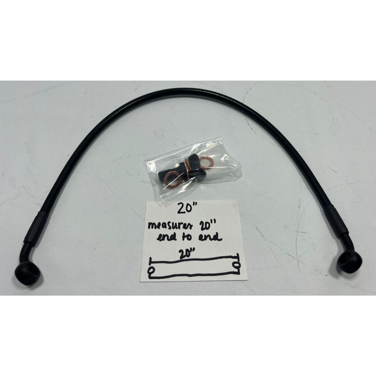 Goodridge HN2893-1RPK Brake Line 2012-2015 CBR 1000 CBR1000RR Rear Black