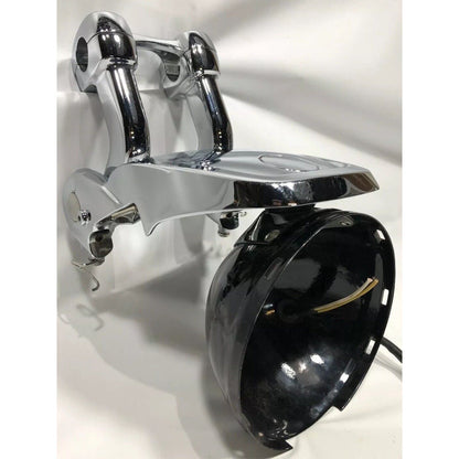 2014-2017 Harley-Davidson Dyna Fxdl Lowrider Headlight Mount Bucket Visor Risers