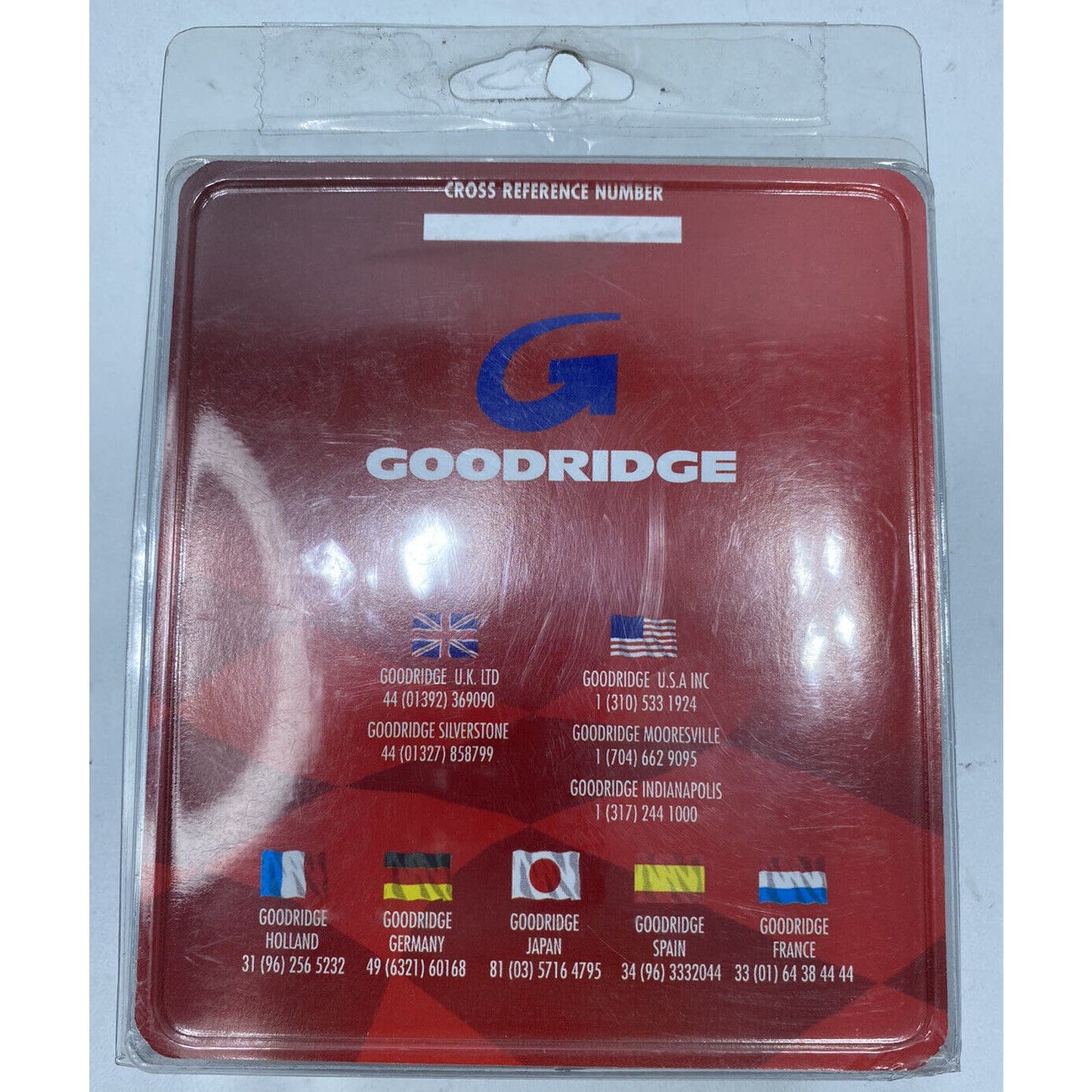 GOODRIDGE 80371 Steel Braided BRAKE LINE UNIV 71" SS 1741-1416 STAINLESS