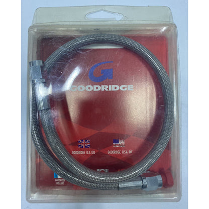 Goodridge 18” Steel Braided Universal Brake Line Hose 80318 14145