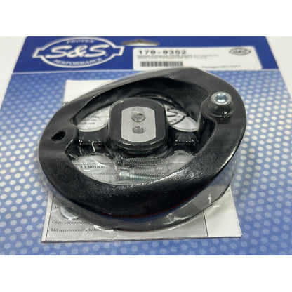 S&S M8 Stock Cover Adapter for S&S Stealth Air Cleaner Kits HD Touring 170-0352