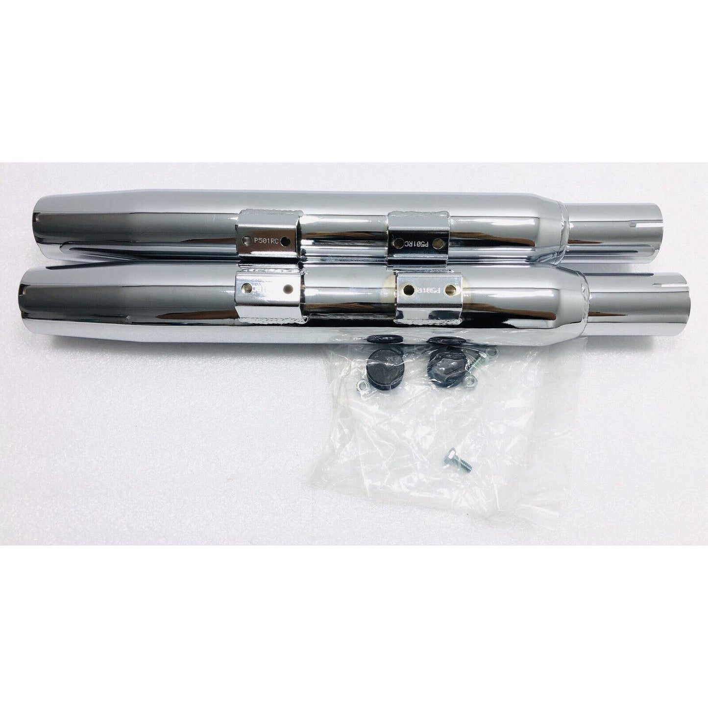 Python 2.5 inch Slip on Mufflers 2000-2006 Harley Softail FXST FLST FXSTS FXSTB