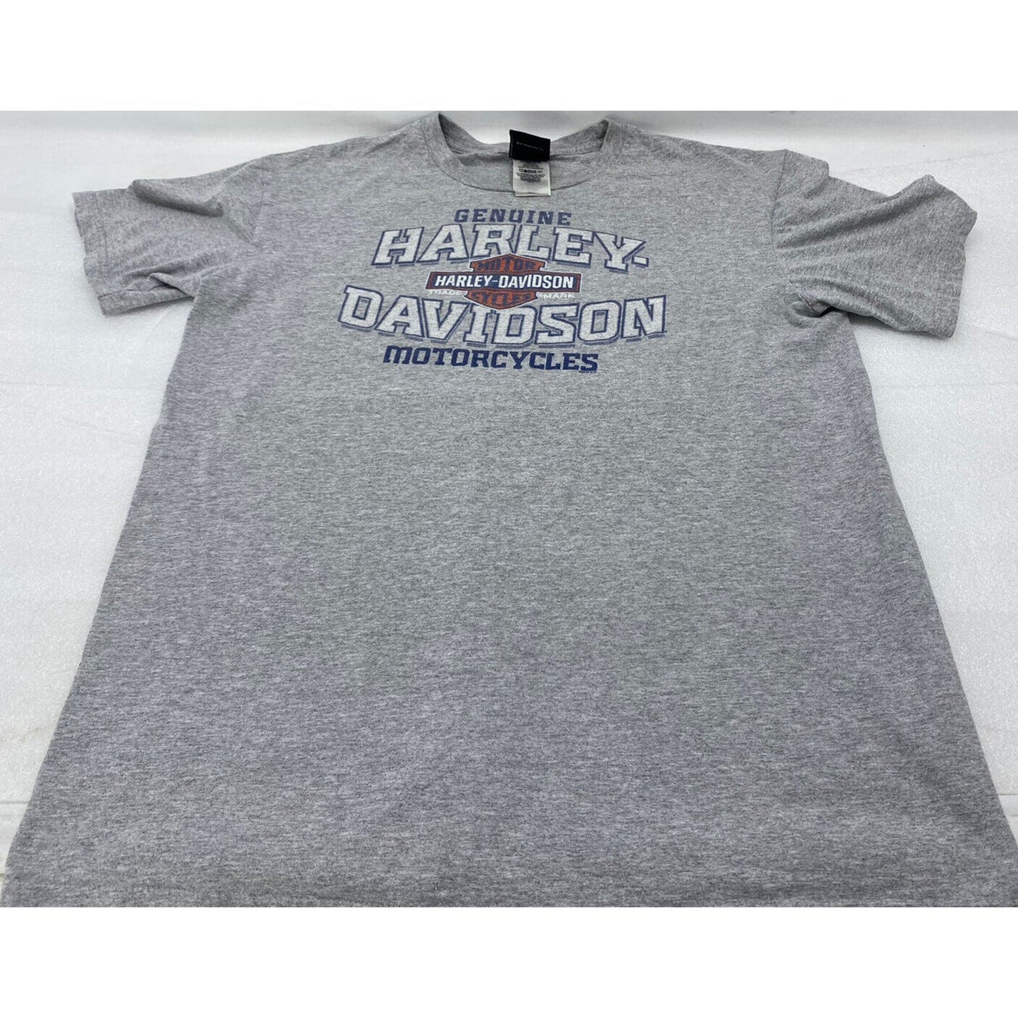 Harley Men’s Shirt Large Sacramento T-shirt Gray Classic Eagle