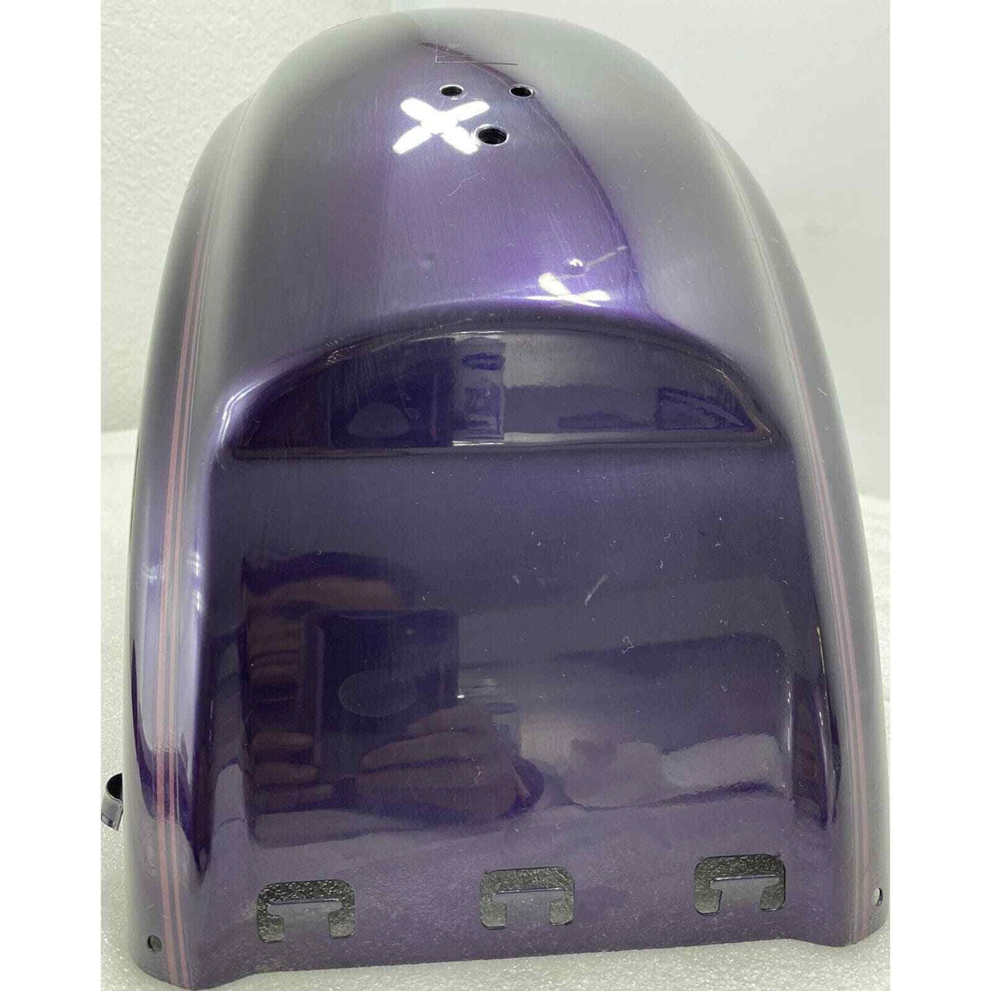 Yamaha V Star XVS 650 Rear Wheel Fender Purple With Purple Pinstripe Custom