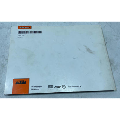 390 DUKE OEM KTM Owners manual US 2016 3213417en