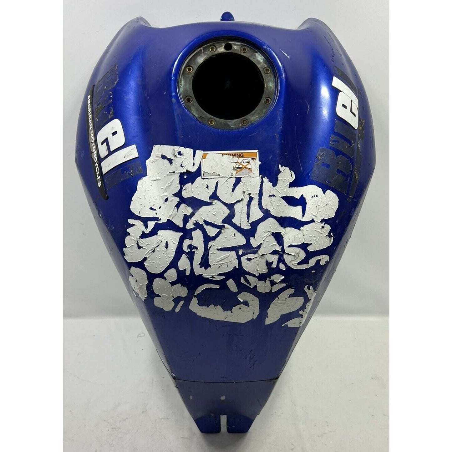 1997-2002 Used Buell M2 Cyclone Fuel Gas Tank Blue