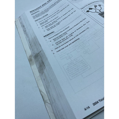 Harley Touring Models 2004 FACTORY ELECTRICAL DIAGNOSTICS MANUAL BAGGER 99497-04