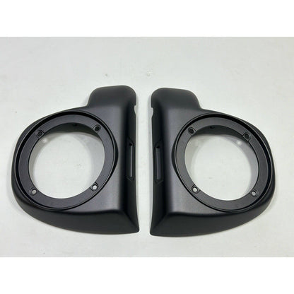 Genuine Harley Lower Fairing Speaker Enclosures Charcoal Denim 76000497DZN