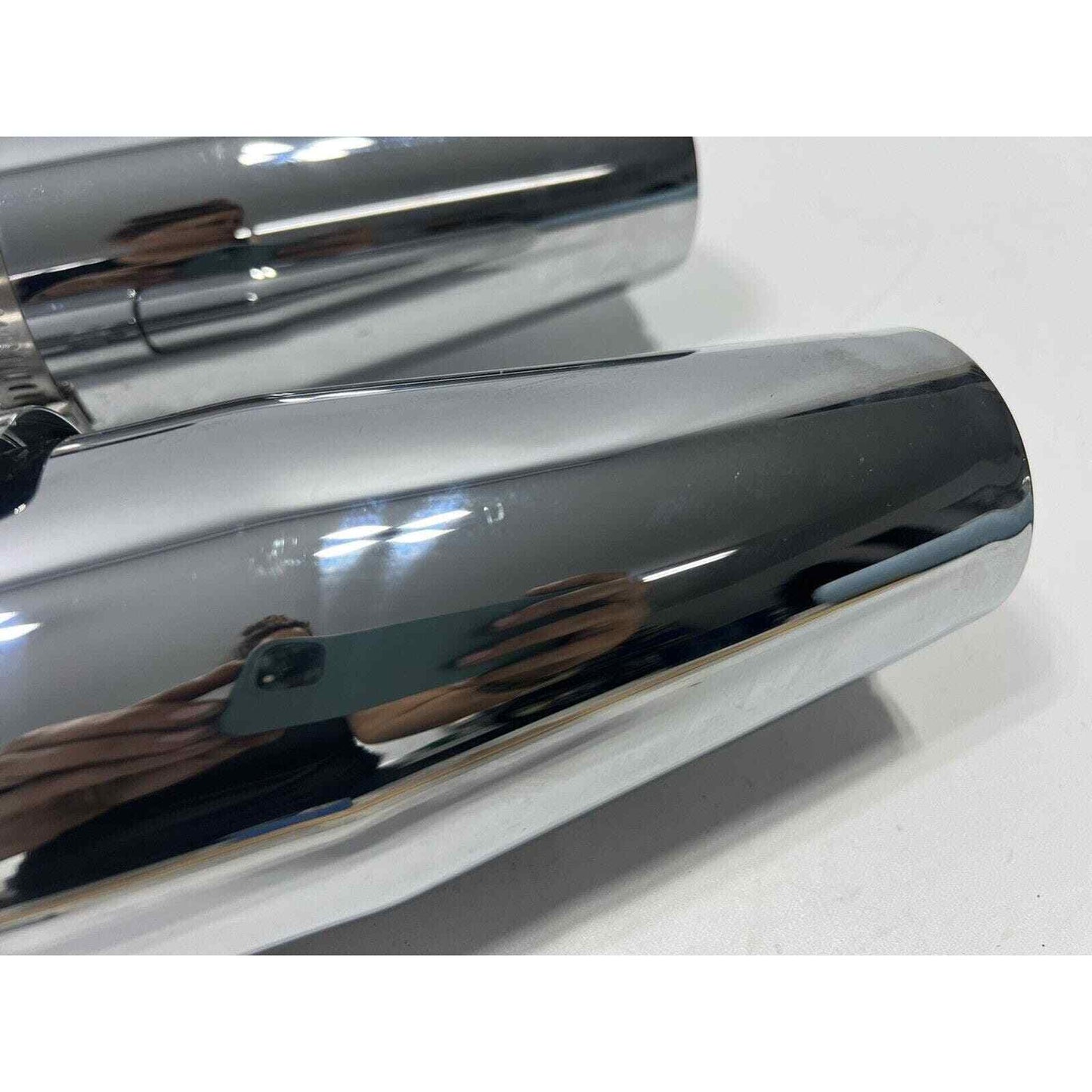 18-20 HARLEY-DAVIDSON SOFTAIL CHROME EXHAUST MUFFLER HEAT SHIELDS 64900455