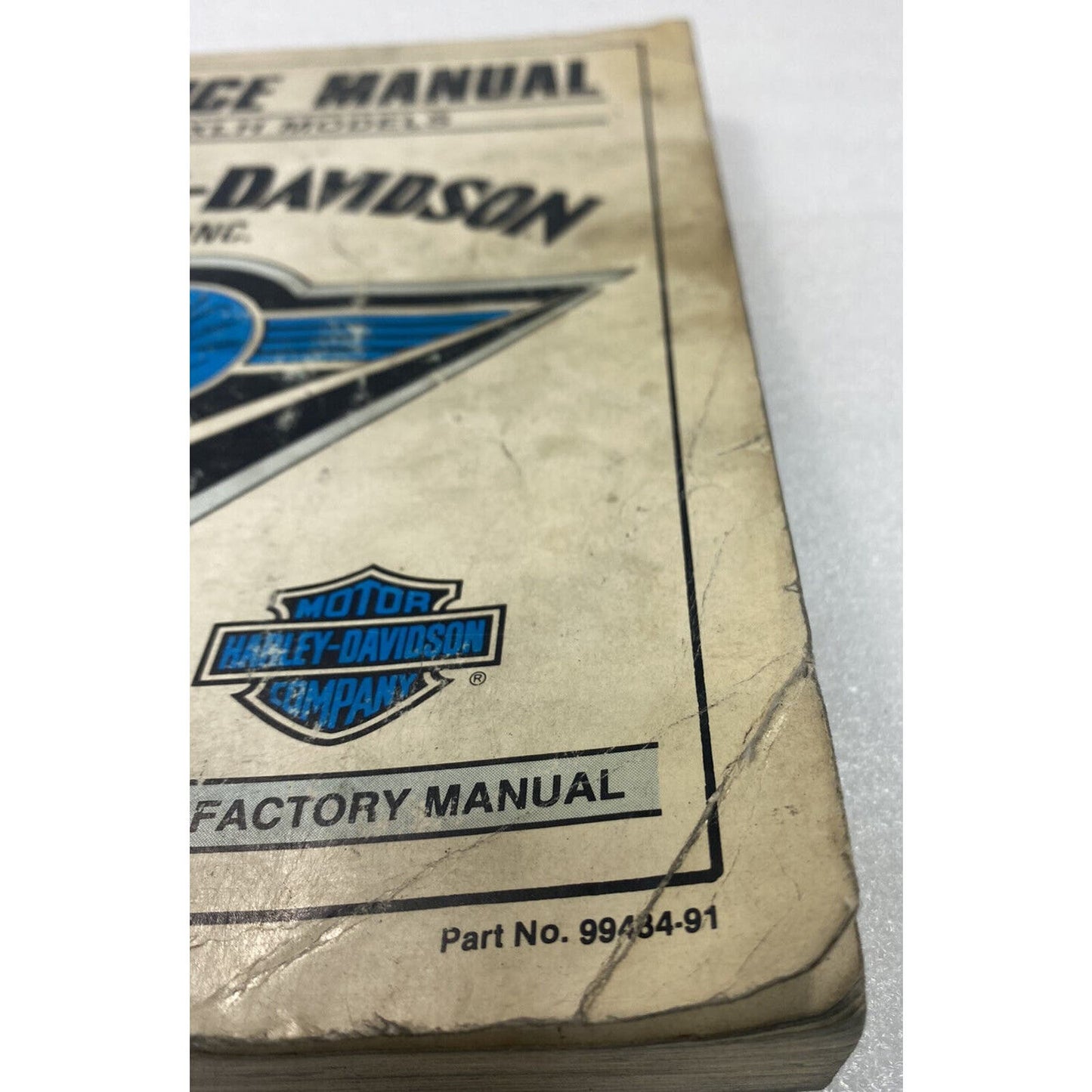 Harley Davidson Service Manual XLH Models 1991 883 1100 1200