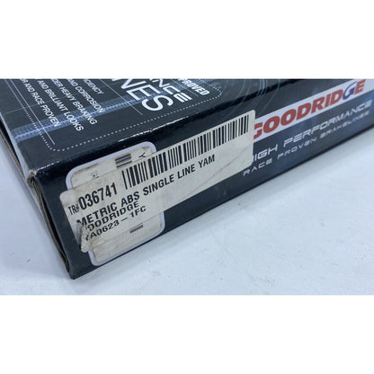 Goodridge Metric ABS Front Brake Line Single- YA0623-1FC Yamaha XJ6