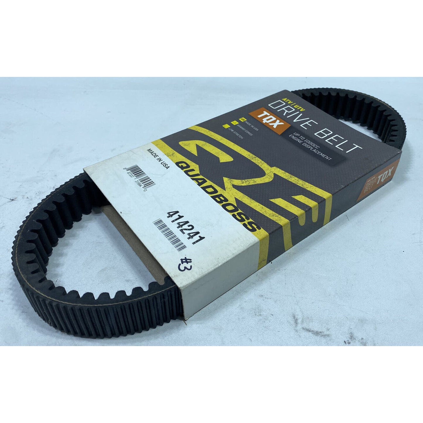 Quadboss TQX Drive Belt 414241 KYMCO MXU UXV MXU500i MXU700i NOS