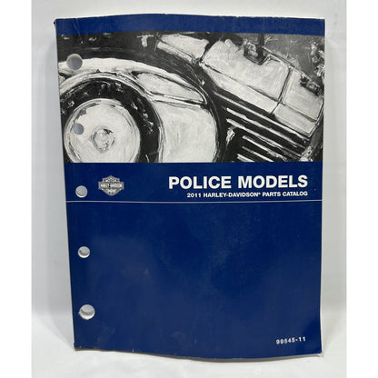 HARLEY DAVIDSON 2011 POLICE MODELS PARTS FLHTP FLHP FLHPE CATALOG 99545-11