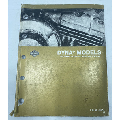 Harley Davidson 2010 Dyna Parts Catalog #99439-10A FXDL FXDWG FXD FXDXC FXD