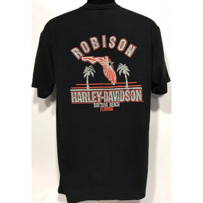 Vintage Harley Davidson T Shirt Large Thin Single Stitch 1988