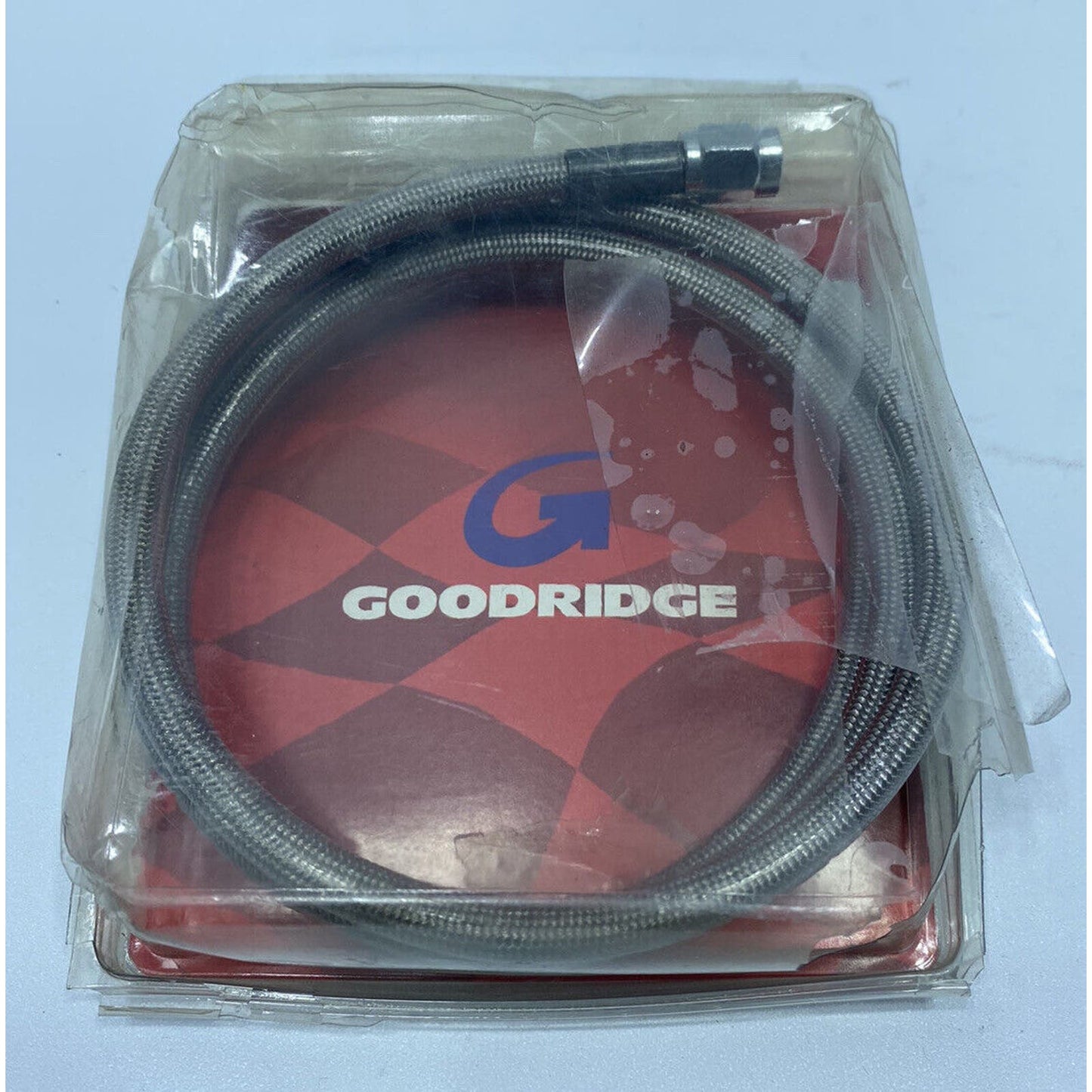 Goodridge 80340 Clear-Coat Braided Brake Line Stainless Steel 40” 14147