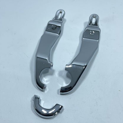 HARLEY ROADGLIDE CHROME FAIRING MOUNT BRACKETS 2015-2020