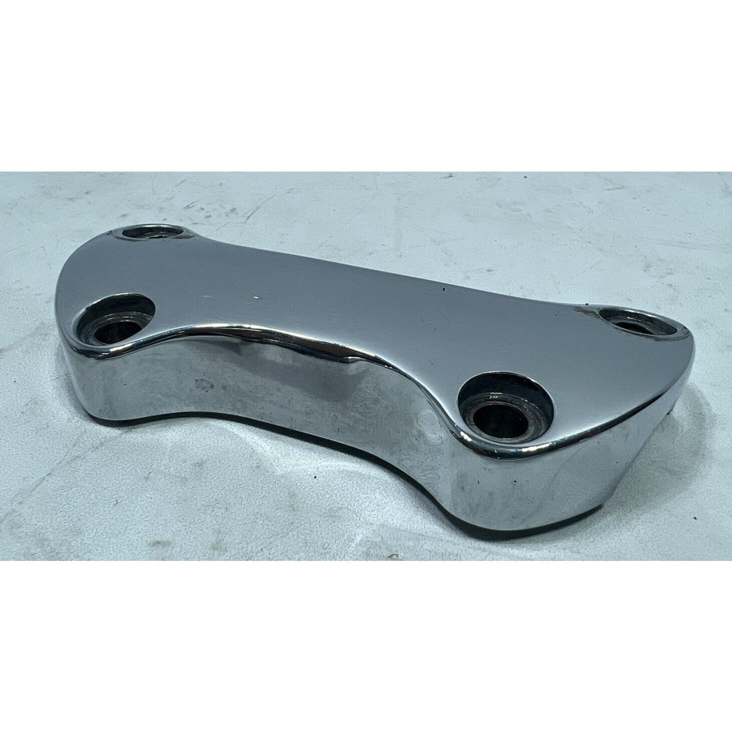 Harley Chrome Handlebar Top Clamp 1”