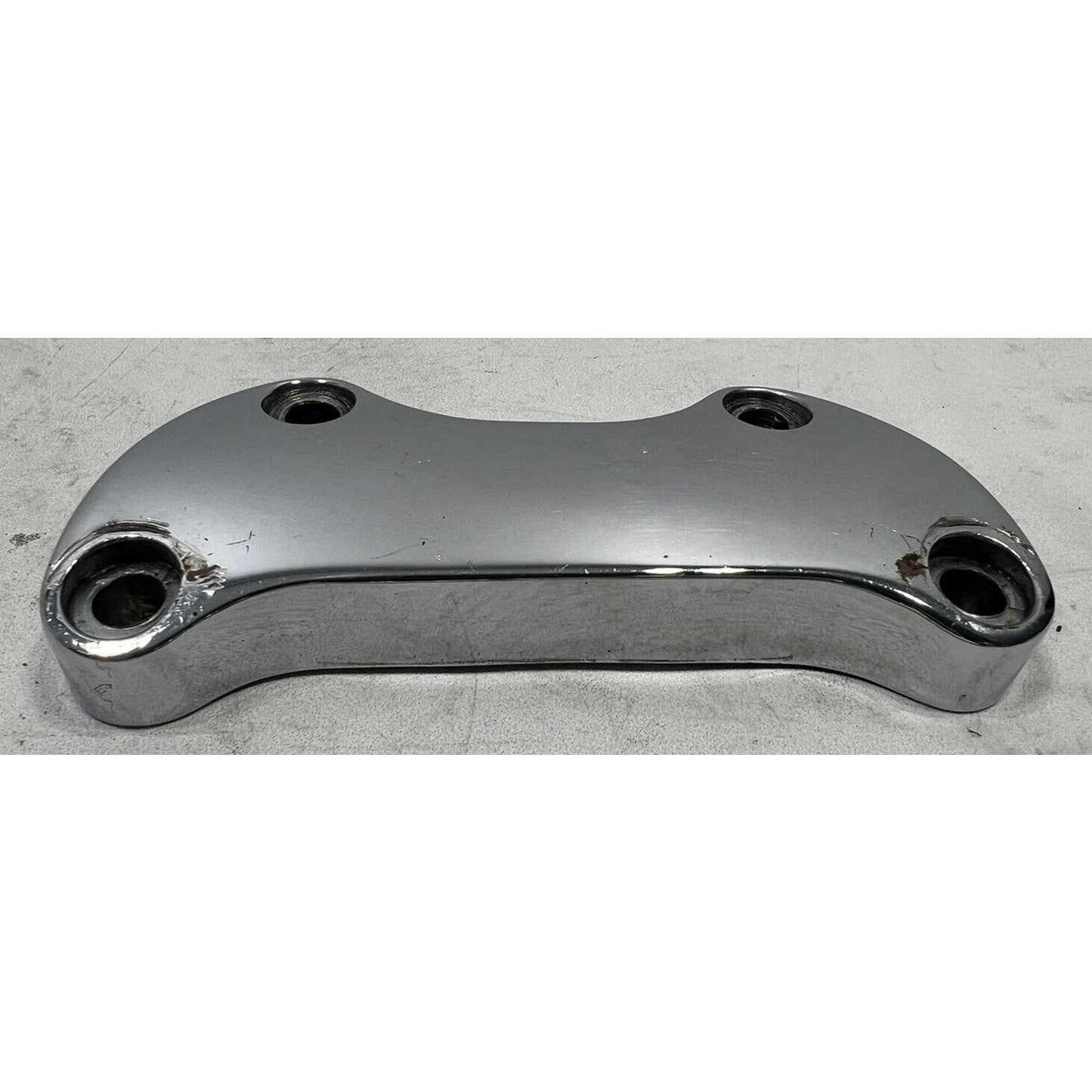 Harley Chrome Handlebar Top Clamp 1”