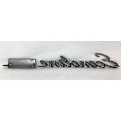 ECONOLINE VAN E200 DOOR BADGE EMBLEM SCRIPT 6970 71 72 73 74 1969 1970 1971 1972