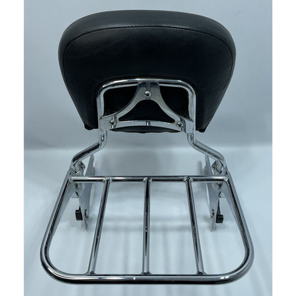 97-07 HARLEY ROADKING ELECTRA GLIDE DETACHABLE PASSENGER BACKREST RACK SISSYBAR