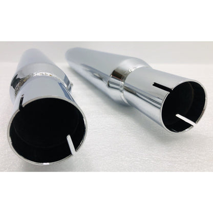 Python 2.5 inch Slip on Mufflers 2000-2006 Harley Softail FXST FLST FXSTS FXSTB