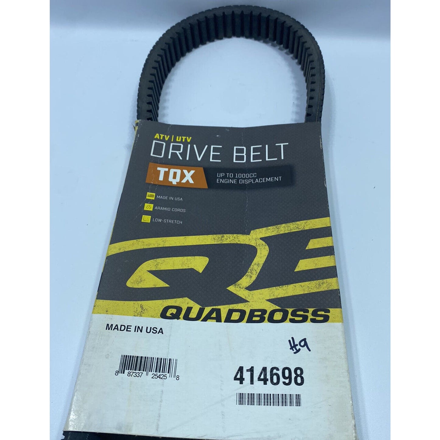 Quadboss TQX Drive Belt 414698 Arctic Cat 4x4 ATV UTV