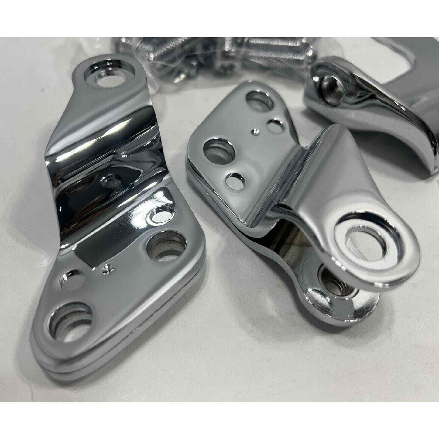 OEM Harley-Davidson Chrome Motor Mount Kit 2004 And Up XL 47480-04