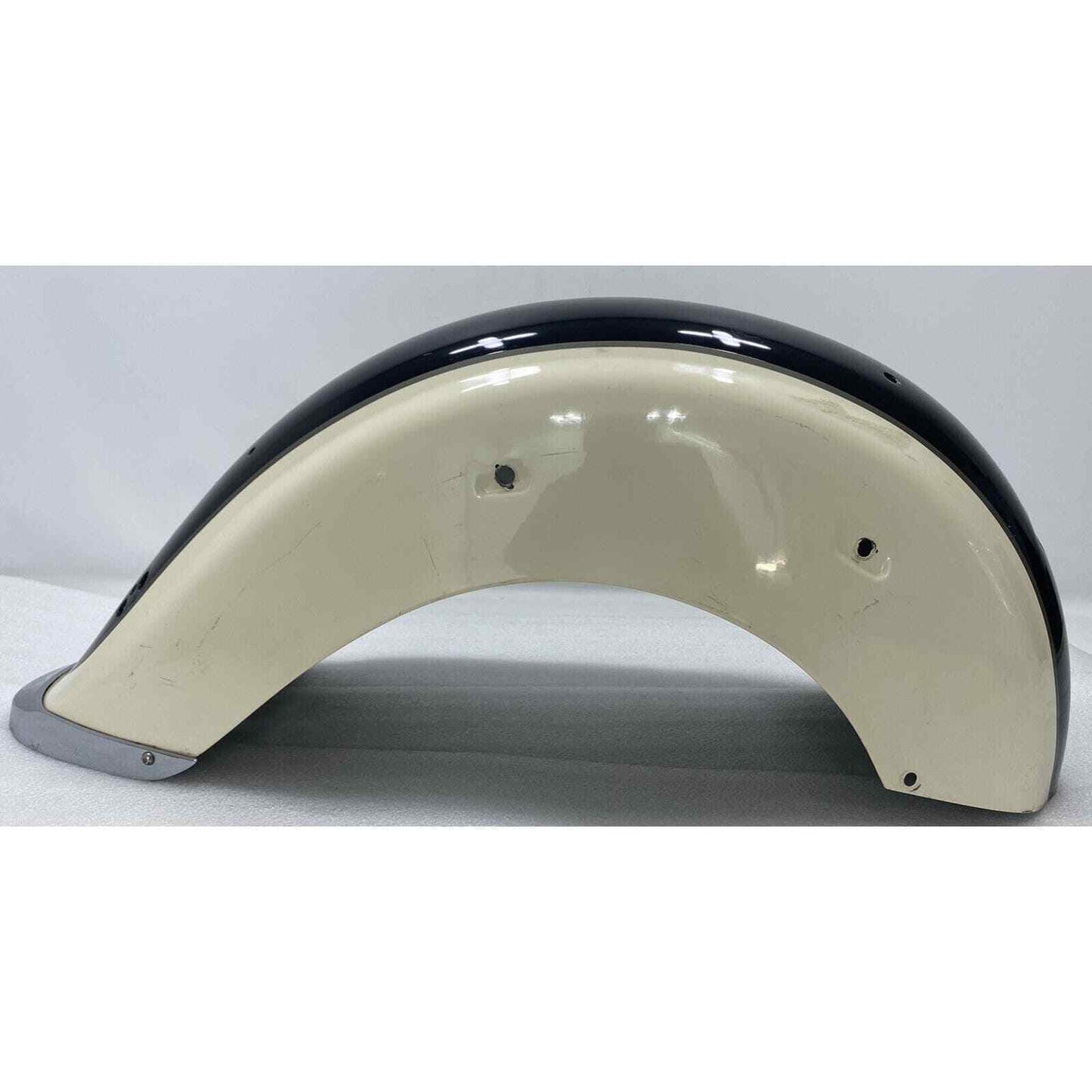 05-09 Yamaha Royal Star Tour Deluxe Rear Wheel Fender Black Cream