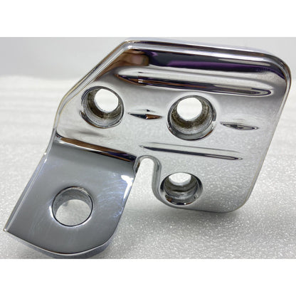 Arlen Ness 84-99 Softail Chrome Kickstand Bracket FXST Harley Ball Milled #7