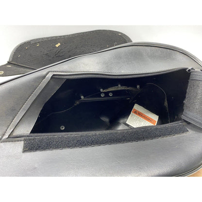 USED GENUINE HARLEY SPORTSTER XL 1200 TEARDROP LEATHER RIGHT SADDLEBAG 79056-01