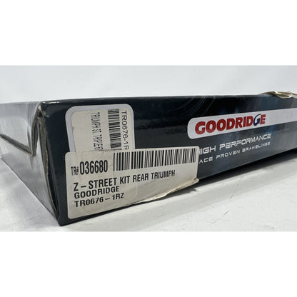 Goodridge Z-Street Rear Brake Line Triumph Speed Triple 2006-2015 TR0676-1RZ 3