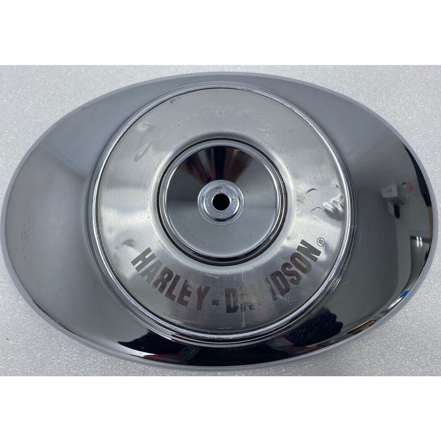 Harley Screamin’ Eagle 11” Oval Air Cleaner Cover Chrome