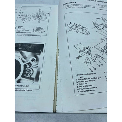 Harley Davidson Sportster XLH Models 1993 Factory Service Manual 99484-93 OEM