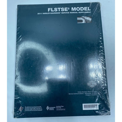 NOS NEW HARLEY FLSTE2 MODEL 2011 HARLEY-DAVIDSON SERVICE MANUAL 99494-11