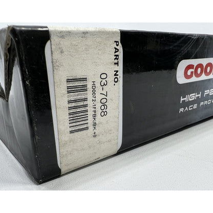 Goodridge Ebony ABS Brake Line Kit 8”+ 03-7068 Harley Softail Fat boy Fatboy