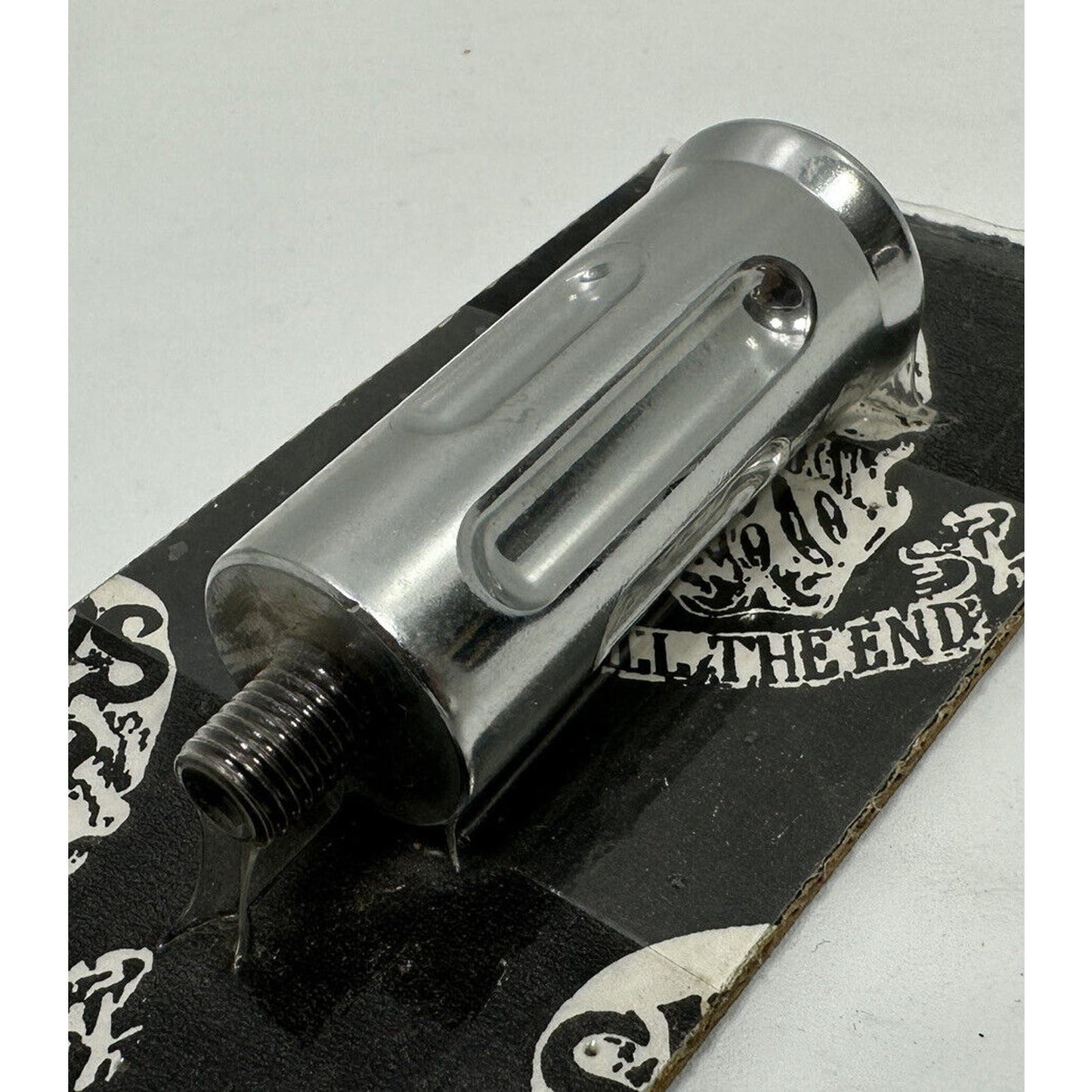 RON SIMMS BACC BILLET CHROME BALL MILLED SHIFTER PEG HARLEY CUSTOM CHOPPER