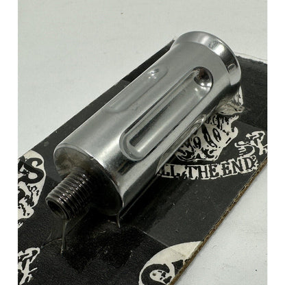 RON SIMMS BACC BILLET CHROME BALL MILLED SHIFTER PEG HARLEY CUSTOM CHOPPER