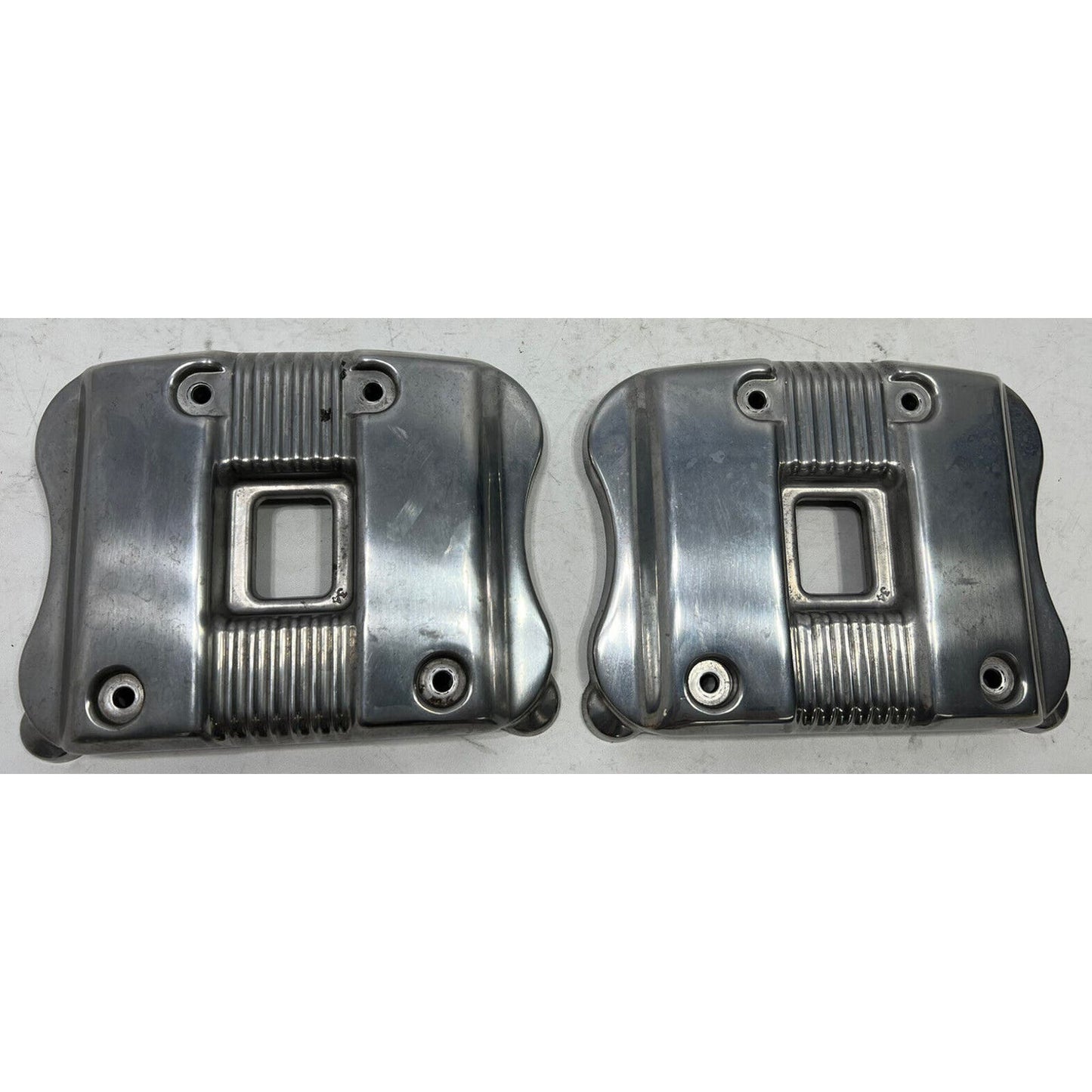 Harley-Davidson OEM Sportster Rocker Box Covers Tops Pair 04 Up 17581-04